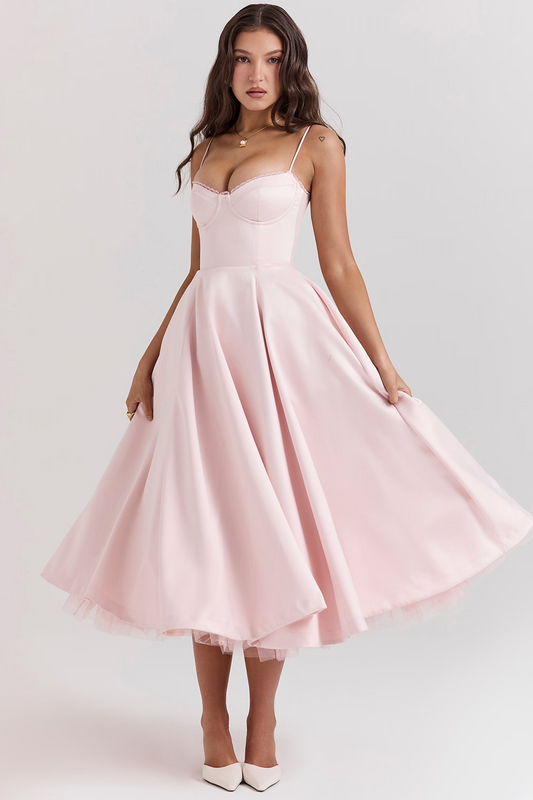 Variant image for Robe de soirée | Robe cérémonie femme printemps été | Sophie-6