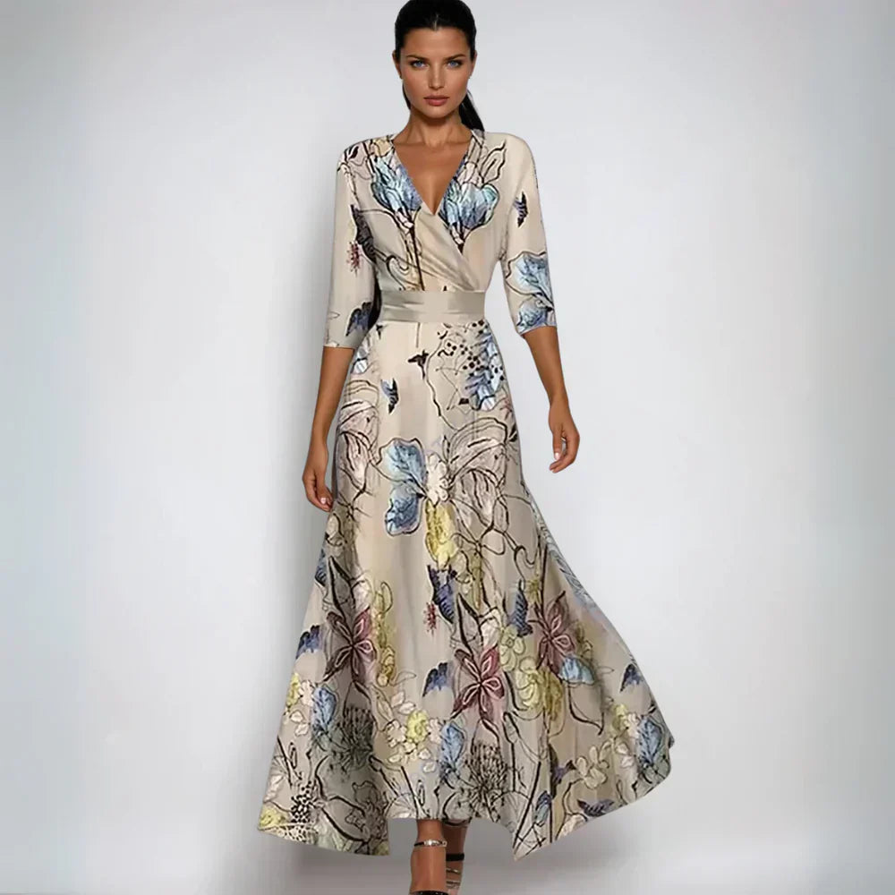 Robe Élise – Femme – Élégance Florale