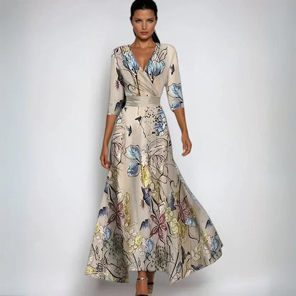 Robe Élise – Femme – Élégance Florale