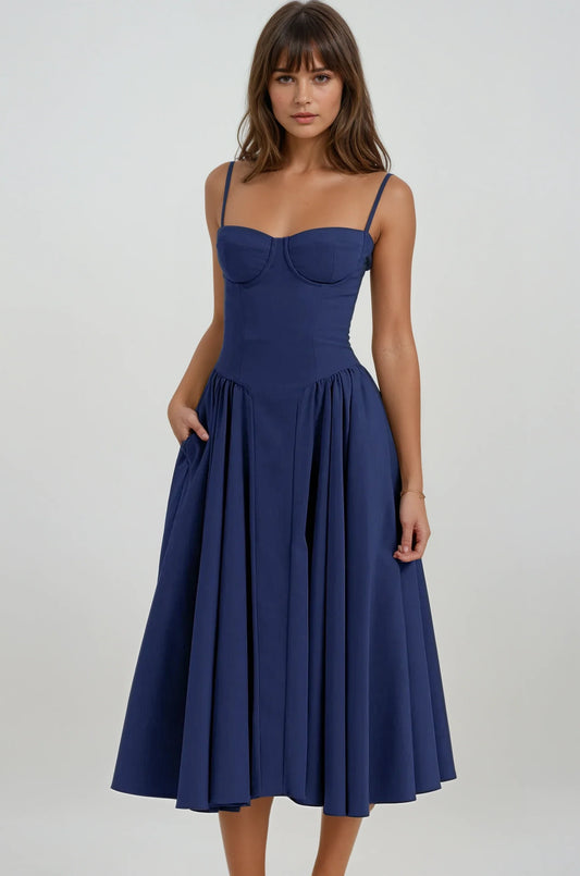 Variant image for Robe d'été Femme | Robe d'été Longue pour Femmes | Élena-2