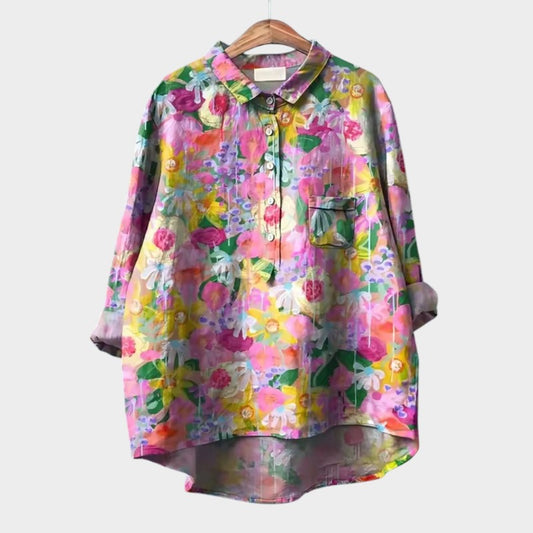 Lena - chemise avec imprimé floral vintage