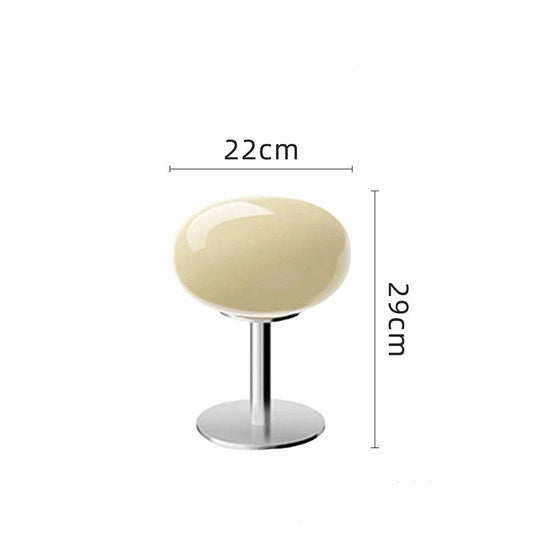 Lampe de table Bauhaus rechargeable – Design Lollipop avec luminosité réglable
