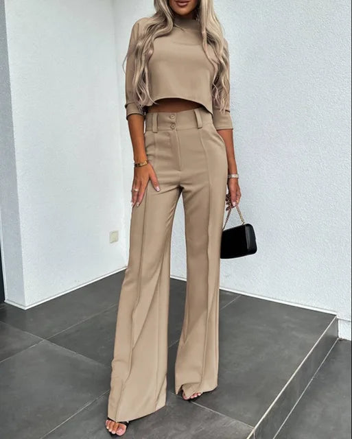 Élise - Ensemble 2 Pièces Haut Et Pantalon