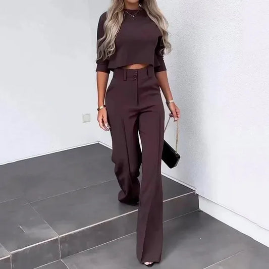 Élise - Ensemble 2 Pièces Haut Et Pantalon