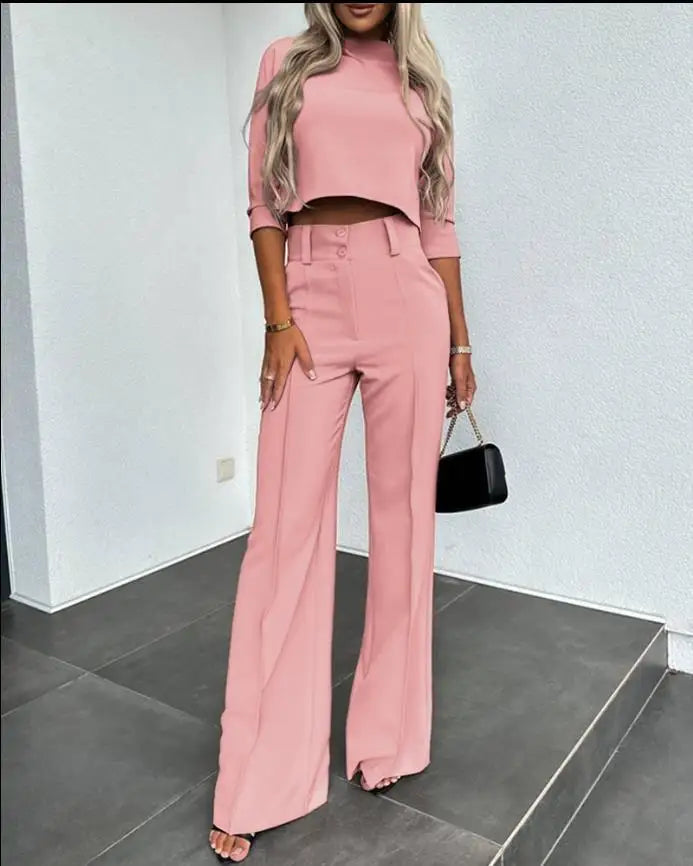 Élise - Ensemble 2 Pièces Haut Et Pantalon