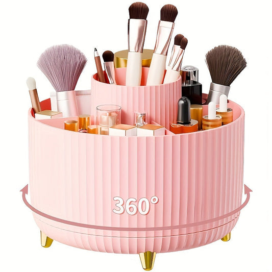 Organisateur de Maquillage Rotatif à 360° – Rangement Cosmétique Élégant et Pratique