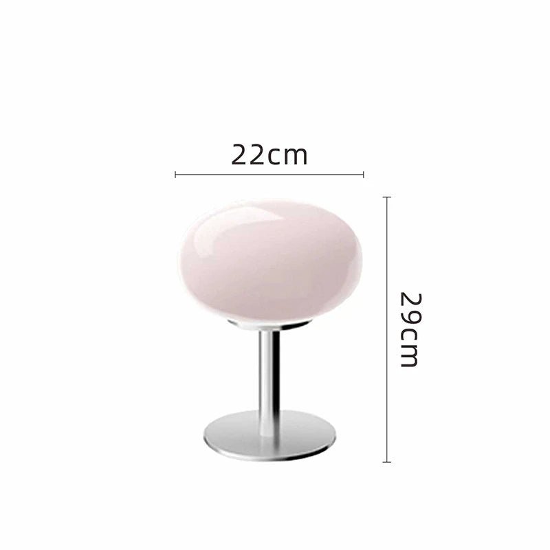 Lampe de table Bauhaus rechargeable – Design Lollipop avec luminosité réglable