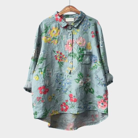 Life - chemise avec imprimé vintage-flower