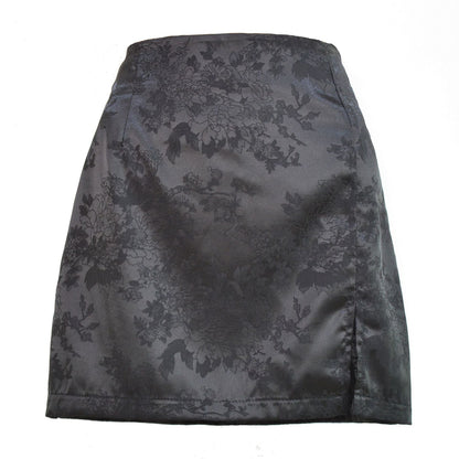 Louise - Jupe Taille Haute Moderne En Satin Pour Femmes