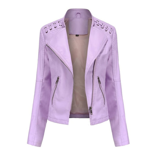 Variant image for Veste en Cuir Femme | Blouson Automne Hiver | Marie-22