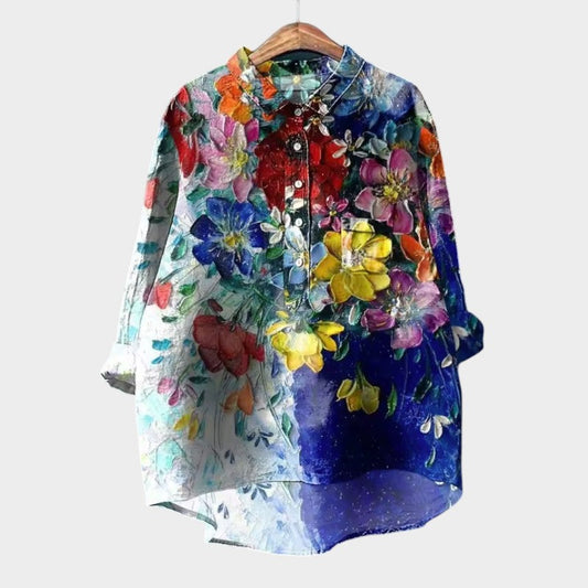 Lena - chemise avec imprimé floral vintage