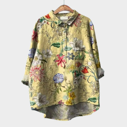 Life - chemise avec imprimé vintage-flower