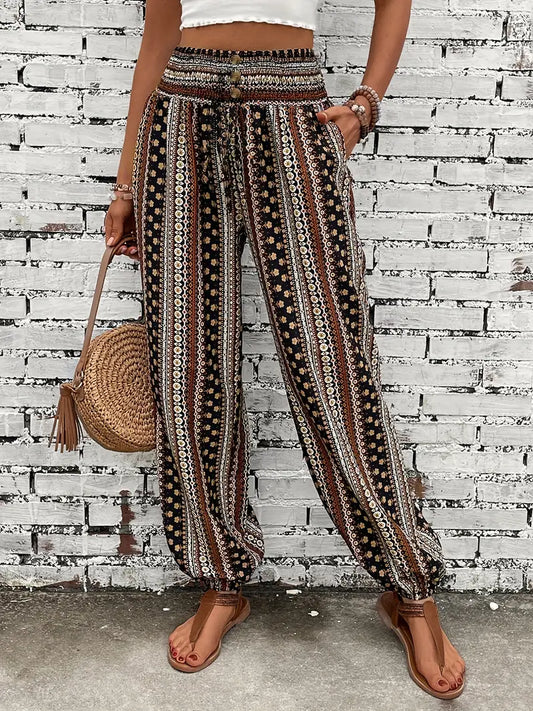 Clara - Pantalon De Style Bohème