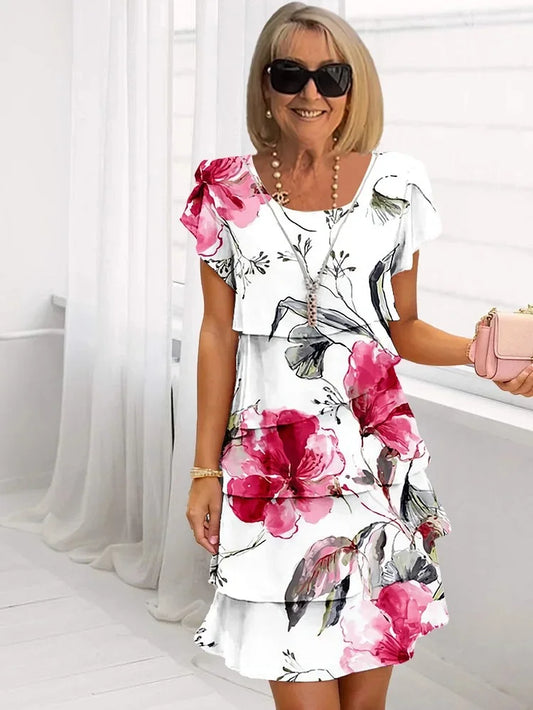 Robe Amélie - Femme - Élégance Florale