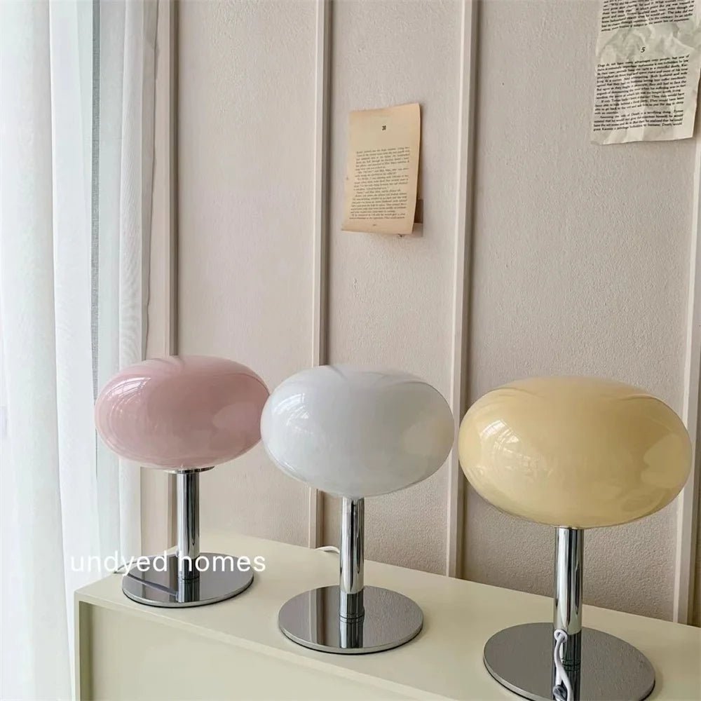 Lampe de table Bauhaus rechargeable – Design Lollipop avec luminosité réglable