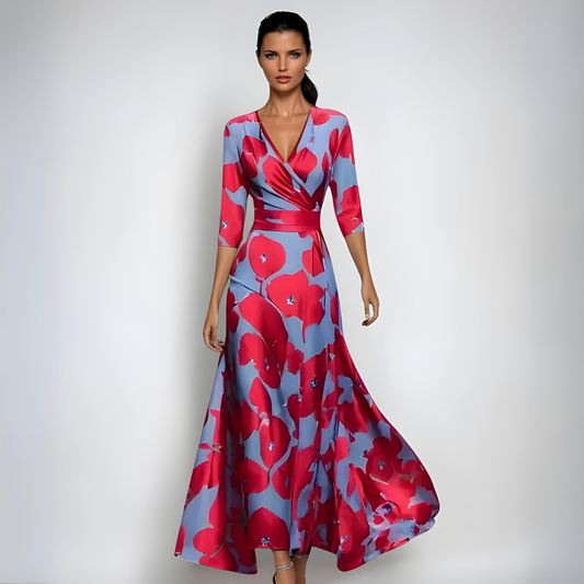 Robe Élise – Femme – Élégance Florale