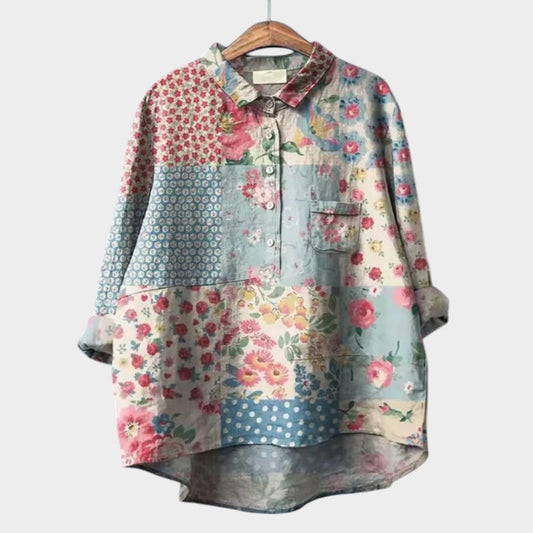 Lena - chemise avec imprimé floral vintage