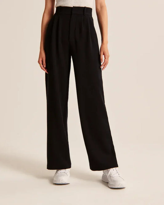 Émeline - Pantalon Large Élégant