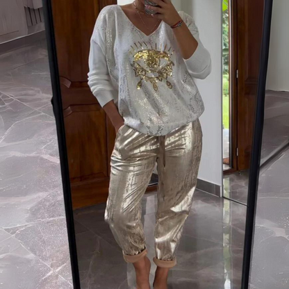 Uma | Ensemble blouse et pantalon
