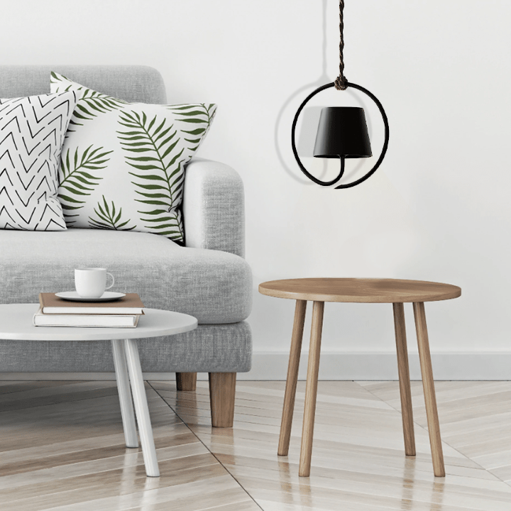 Lampe suspendue LED rechargeable – Design moderne pour l'intérieur et l'extérieur