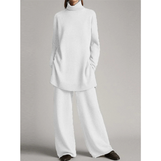 Pull col roulé grande taille pour femmes | Hiver