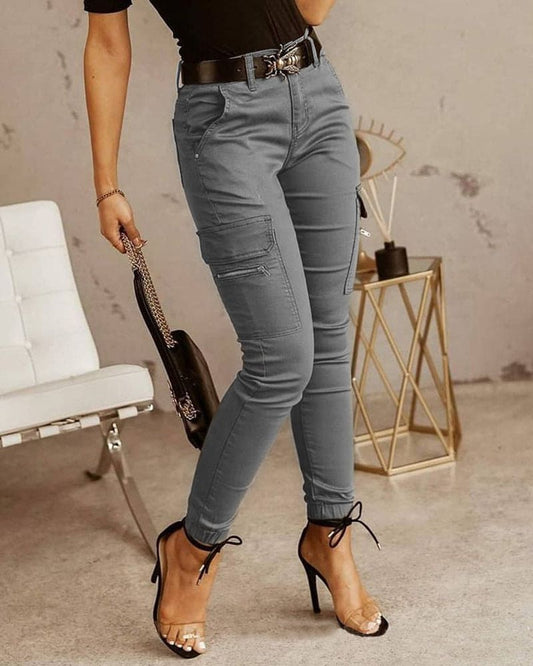 Joséphine - Pantalon Cargo Mi-Haut