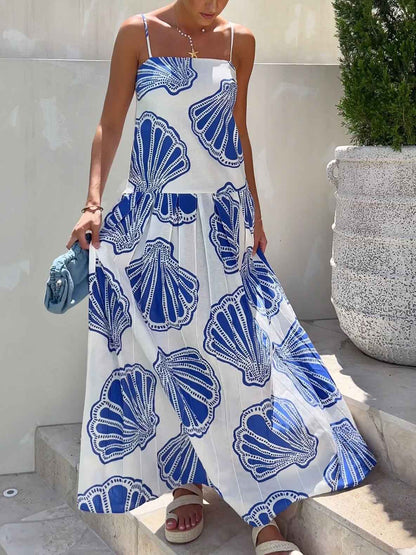 Collete - robe maxi sans manches légères