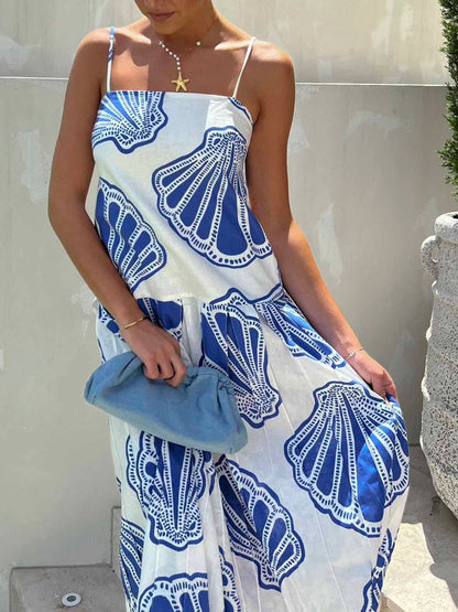 Collete - robe maxi sans manches légères