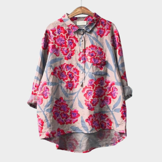 Lena - chemise avec imprimé floral vintage
