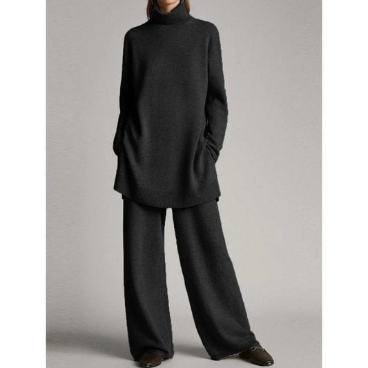 Pull col roulé grande taille pour femmes | Hiver