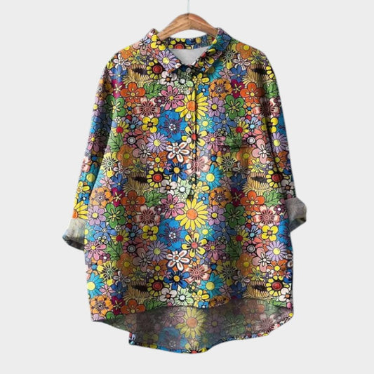 Mayla - chemise avec imprimé floral vintage