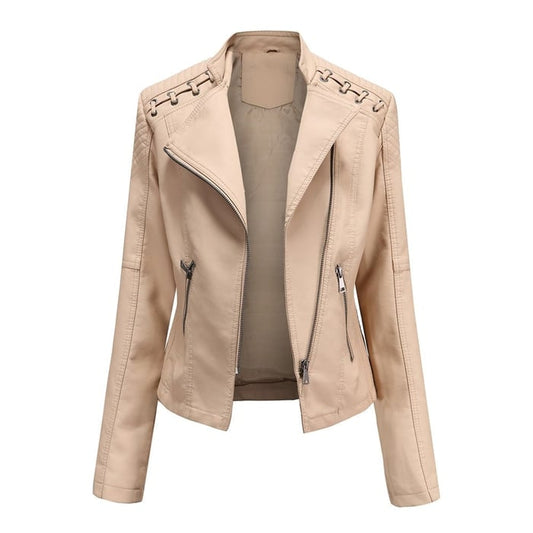 Variant image for Veste en Cuir Femme | Blouson Automne Hiver | Marie-29