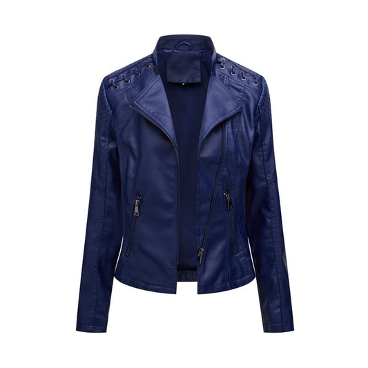 Variant image for Veste en Cuir Femme | Blouson Automne Hiver | Marie-57