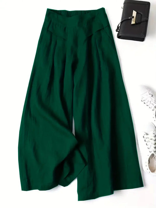 Alexa - Pantalon Large Élégant
