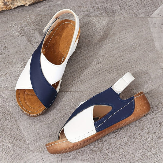 Variant image for Sandales Femme Orthopédiques à Talon Compensé | Chaussures Femme Actives | Marie-4