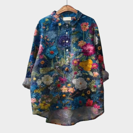 Lena - chemise avec imprimé floral vintage