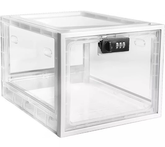 Boîte de rangement réfrigérée verrouillable pour fraîcheur et sécurité – Parfaite pour une cuisine ordonnée