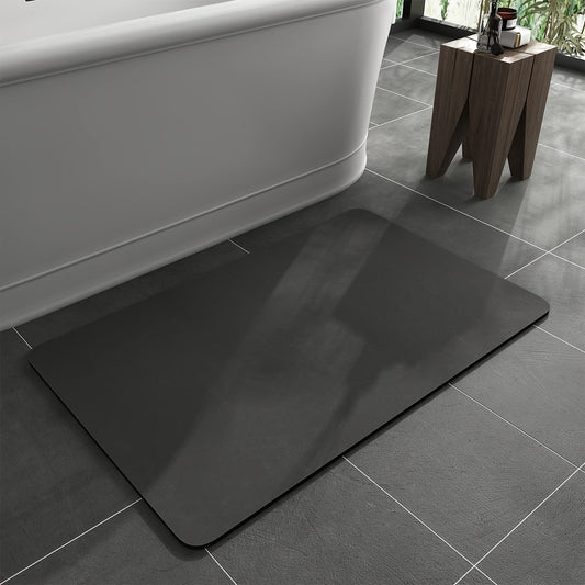Tapis de bain antidérapant – Tapis en diatomite à séchage rapide – Technologie antidérapante – Design moderne