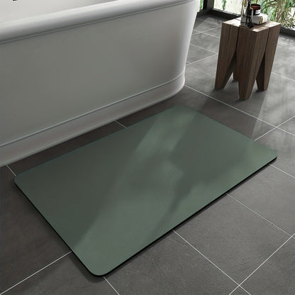 Tapis de bain antidérapant – Tapis en diatomite à séchage rapide – Technologie antidérapante – Design moderne
