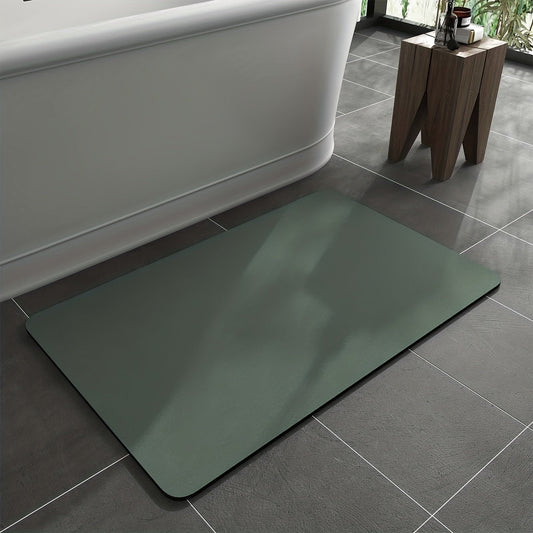 Tapis de bain antidérapant – Tapis en diatomite à séchage rapide – Technologie antidérapante – Design moderne