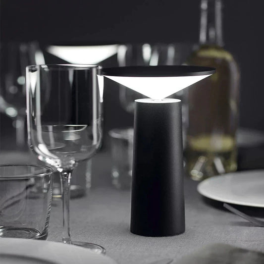 Lampe Aurora Libra – Lampe LED design avec modes d'éclairage réglables et batterie rechargeable