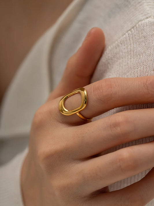 Bague Fenêtre Minimaliste Mikayla