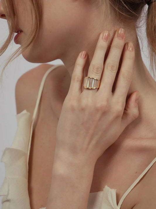 Bague Décor Pinctada