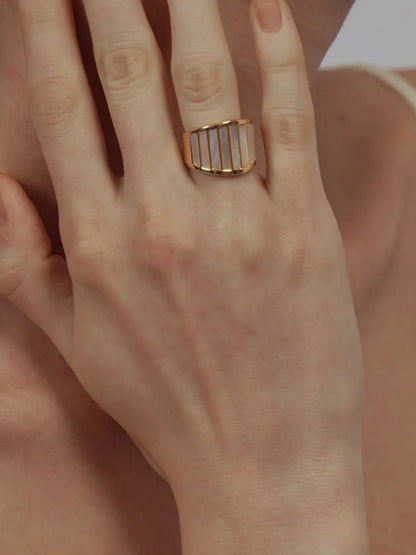 Bague Décor Pinctada