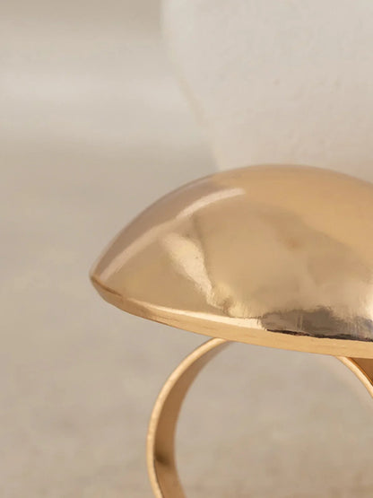Bague Rayna Géométrique Demi-Boule