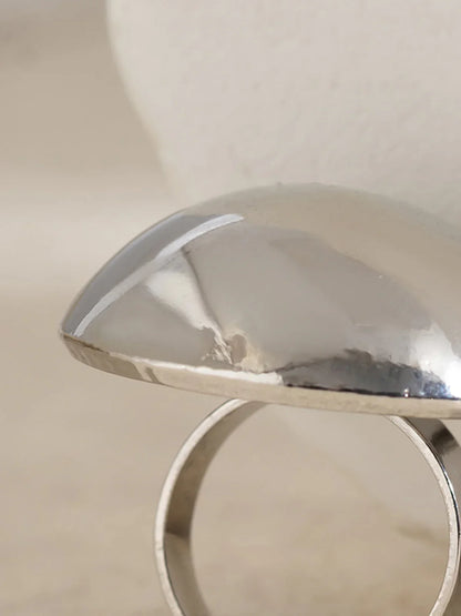 Bague Rayna Géométrique Demi-Boule