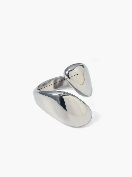 Bague Amour Cœur Surdimensionnée Georgie