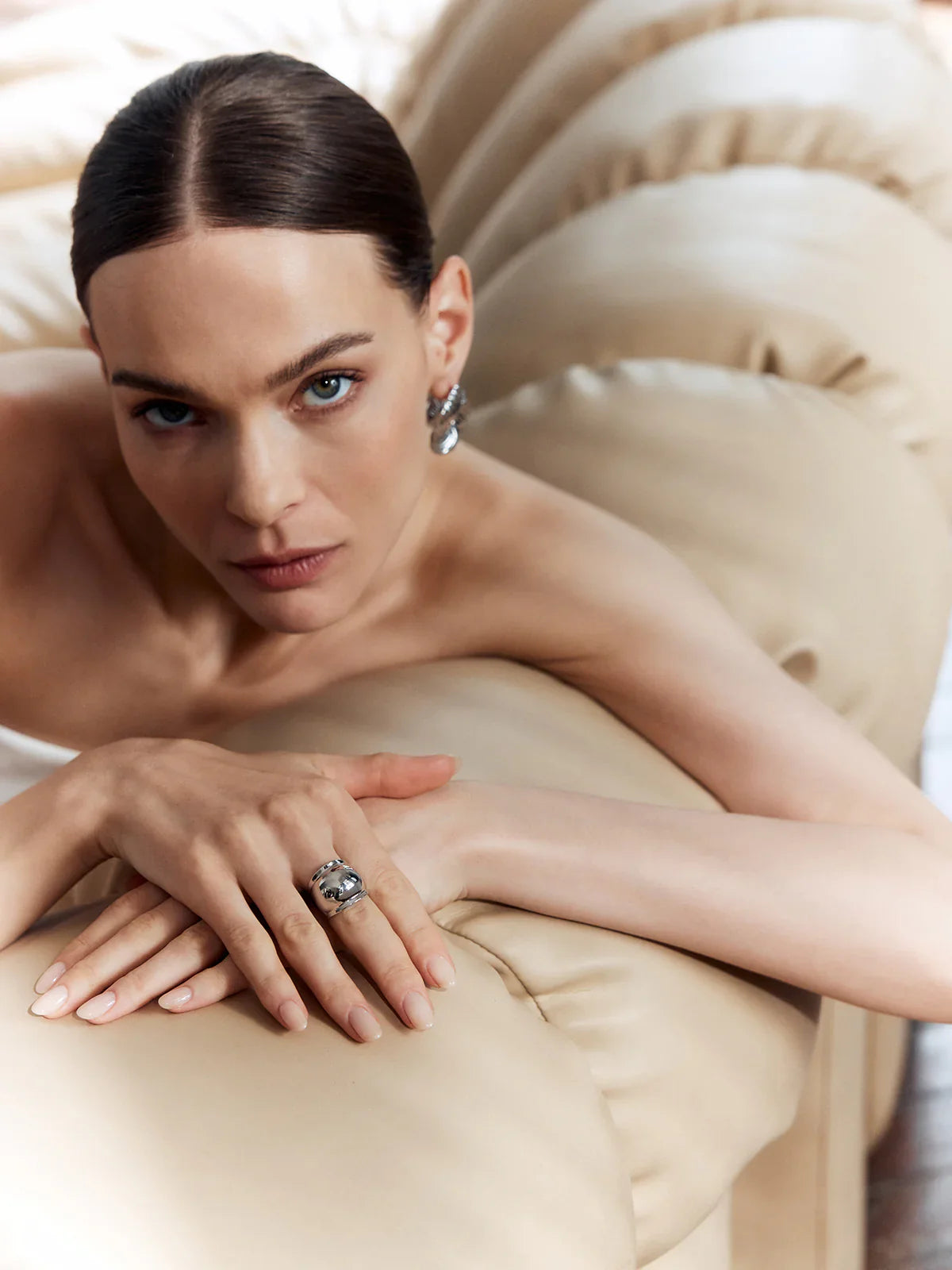 Bague en Argent Plaqué Sérénité