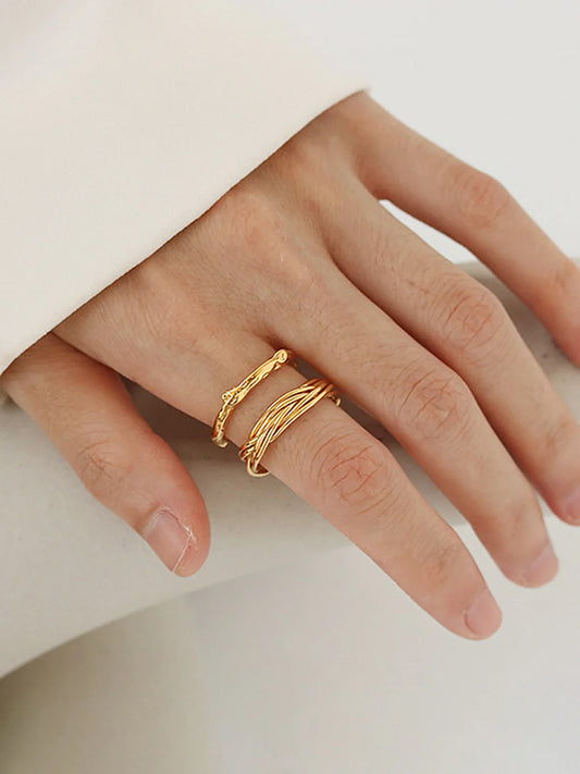 Bague Ouverte en Métal On That Day