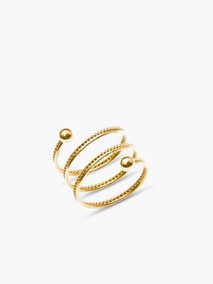 Bague Rotative à Ressort à Double Couche Mamba